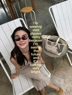 dark glasses
