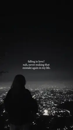 never fall in love 