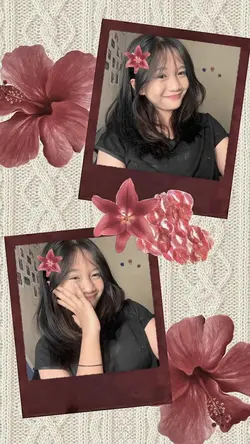 Frame Bunga Lucu 