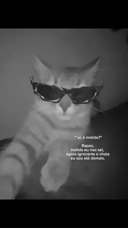 você metida?