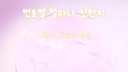 친밀도 테스트