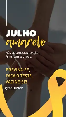 JULHO AMARELO 💛