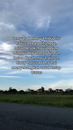 ada hal yg ditungu