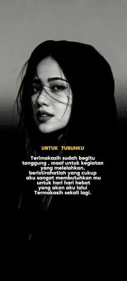 untuk tubuhku