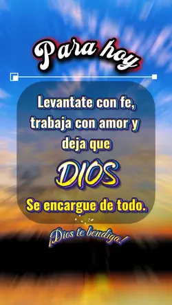 Para hoy