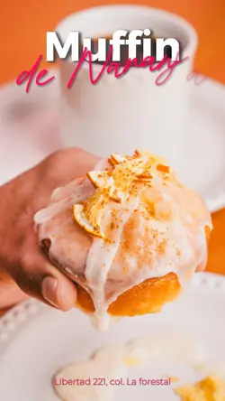 Muffin de naranja