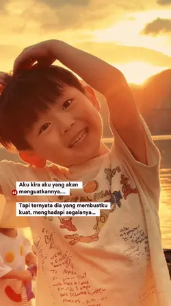 Terimakasih anakku