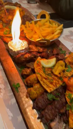 Flaming taste 😋