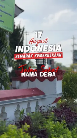 Jalan sehat HUT RI