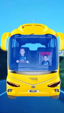 BUS YELLOW 