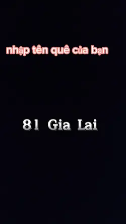 mẫu giới thiệu quê