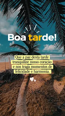 Boa tarde