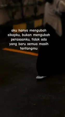 aku hanya mengubah