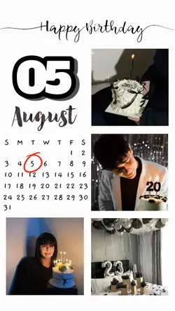 BIRTHDAY 5 AUGUST