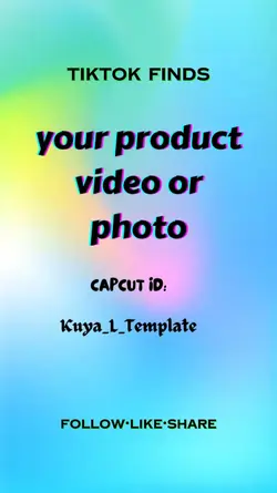 tiktokfinds template