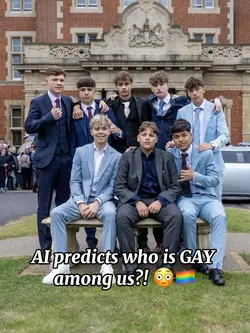AI predict gay🏳️‍🌈