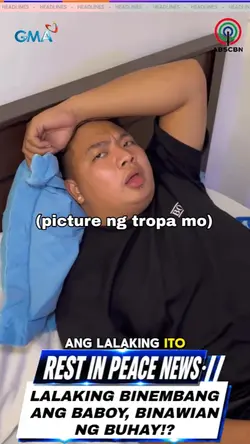 RIP Iniyot ang baboy