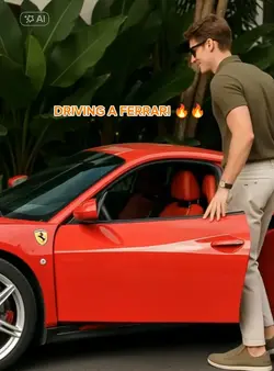 Driving A Ferrari