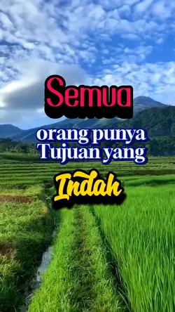tujuan yang indah 