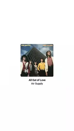 all out of love mb