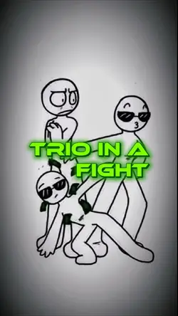 Trio in a Fight