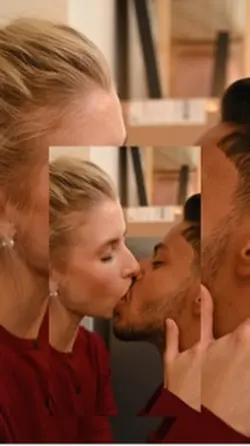 kissing😘