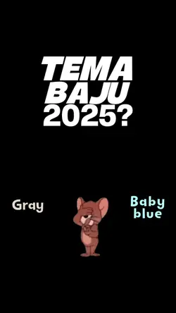 TEMA BAJU RAYA APA?