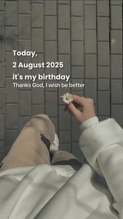 HBD FOR ME