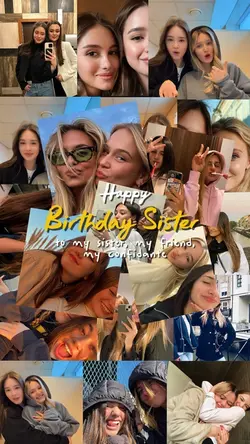 Happy birthday siste