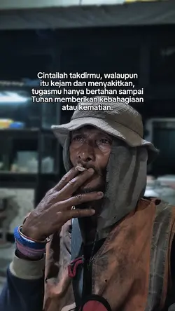 Cintailah takdirmu
