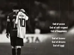 Messi The End😢🥲