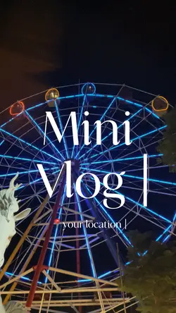 Minivlog aesthetic 