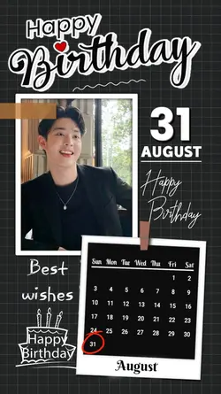 31 AUGUST HBD AESTH