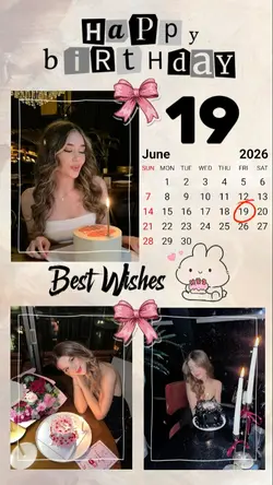 hbd 19 June