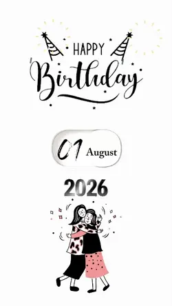 BIRTHDAY 01 AUGUST