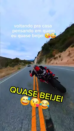 quase beijei hoje kk
