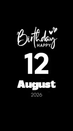 birthday 12 august