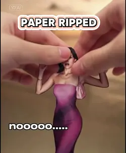 PAPER RIPPED