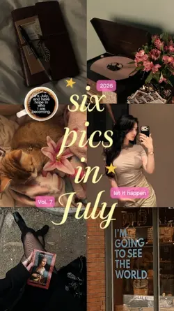 six pics in july