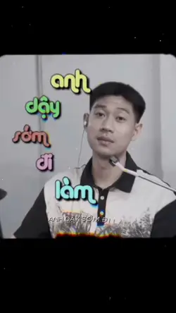 dậy sớm để ...