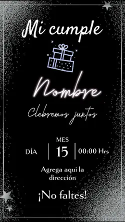 Invitación cumpleaño