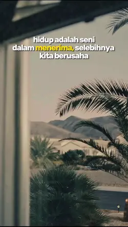 Seni dalam menerima 