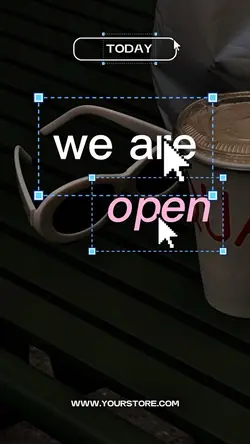 we are open 