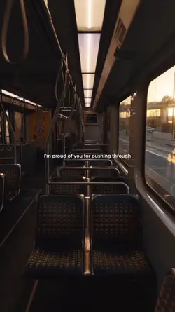 I'm proud of you