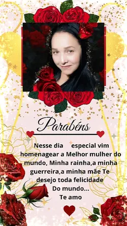Parabéns mãe 
