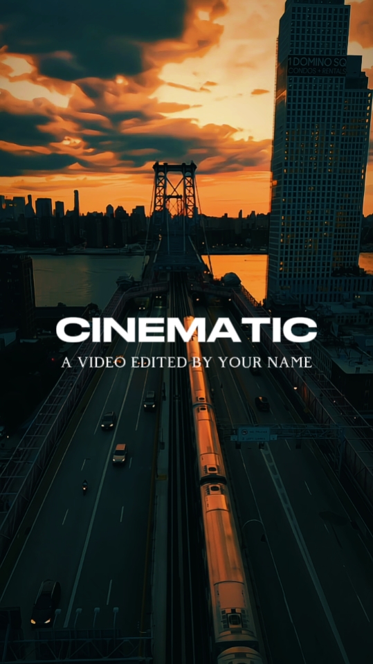 capcut template cover