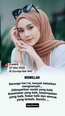 kamis 7 Mei 2026