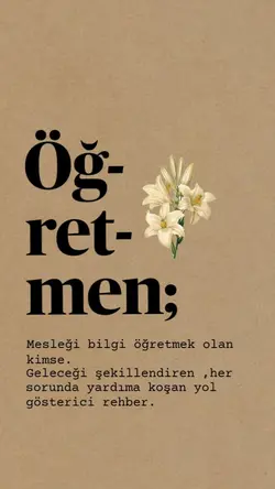 öğretmenler günü 