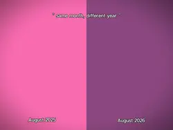 same month diff year