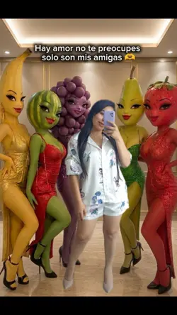 amigas las frutas